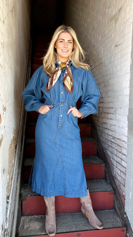 The Dolly Denim Dress